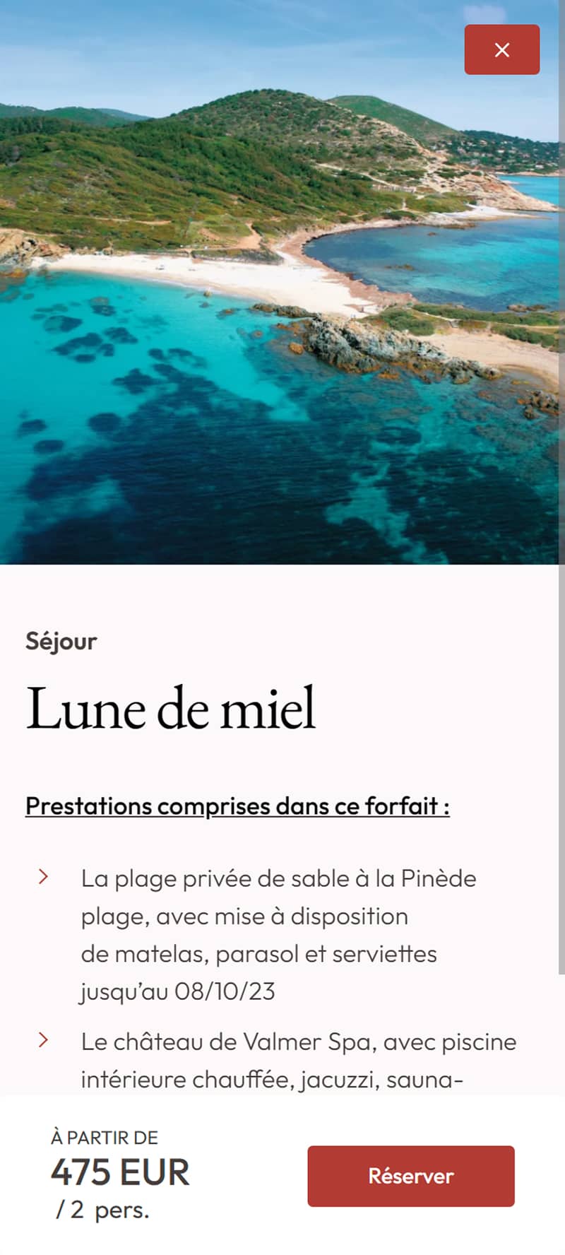 Plage et mer turquoise, paysage naturel.
