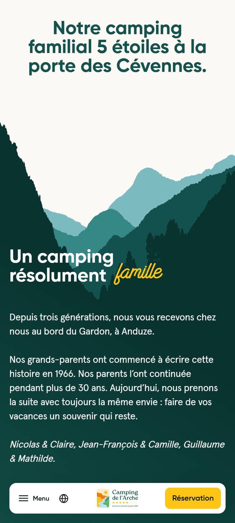 mobile 1 camping de larche x2